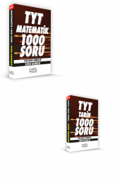 Çapa Yayınları TYT Matematik ve Tarih Soru Bankası Seti 2 Kitap - 1