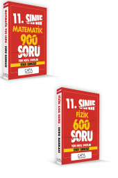 11.Sınıf Matematik-Fizik-Biyoloji Soru Seti (3Kitap)  Çapa Yayınları+ (DENEME HEDİYE) - 1