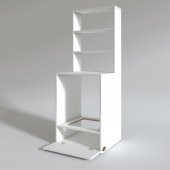 Kenzlife ankastre fırın dolabı bengisu byz 165x60x56 mutfak kapaklı - 3