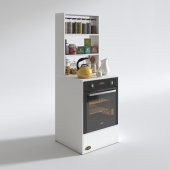 Kenzlife ankastre fırın dolabı esmacan byz 165*60*56 mutfak eko düz - 2
