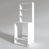 Kenzlife ankastre fırın dolabı canfeza byz 165x60x56 mutfak raflı - 3