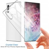 Samsung Galaxy Note 10 Plus Kılıf Zore İmax Şeffaf Silikon Kılıf - 2