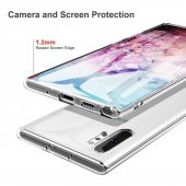 Samsung Galaxy Note 10 Plus Kılıf Zore İmax Şeffaf Silikon Kılıf - 3