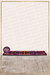 Renkli Desenli Tütsü Kayığı 08 - 1