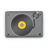 Sticker Master Retro Vinyl Record Player Full Skin For Apple MacBook Air 13.3 inch 2012 A1466 - 3
