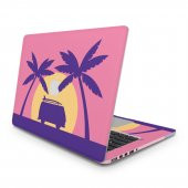Sticker Master Palm Trees And Caravan Full Skin For Apple MacBook Pro15-inch Touch Bar 2018 A1990 - 1