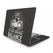 Sticker Master Bicycle Full Skin For Apple MacBook Pro 13-inch Non-Touch Bar 2016-17 A1708 - 1