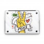 Sticker Master Love Peace Tüm Cilt For Apple MacBook 12-inch  2015 A1534 thumbnail 3