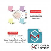 Sticker Master Abstract Artistic Tüm Cilt For Apple - 6