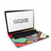 Sticker Master Retro Color Tüm  For Apple  Sticker MacBook Pro 13-inch Non-Touch Bar 2016-17 A1708 thumbnail 2