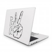 Sticker Master Vintage Peace Tüm Cilt For Apple MacBook Pro 13-inch Non-Touch Bar 2016-17 A1708 thumbnail 1