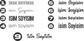 Sticker Master İsim Yazı Oto Araba Sticker Arma Motor Etiket  Pc 2 Adet Her Renk - 1