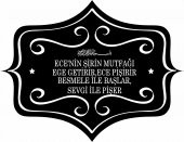 Sticker Masters Kişiye Özel Mutfak Sticker Etiket 2 thumbnail 2