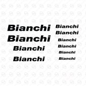 Sticker Masters Bianchi Bisiklet Sticker Set Etiket - 1