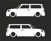 Sticker Masters BMW Mini R55 Cooper S Clubman Basık Sticker - 1