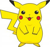 Sticker Masters Pokemon Go Picachu Sticker - 1