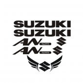 Sticker Masters Suzuki An 125 Sticker Set - 1