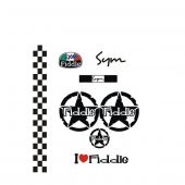 Sticker Masters Sym Fiddle Sticker Set-1 - 1