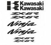 Sticker Masters Kawasaki Zxr-6 Sticker Set - 1