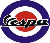 Sticker Masters Vespa Sticker 2 - 1