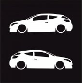 Sticker Masters Megane 3 Sticker thumbnail 2