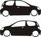 Sticker Masters Toyota Yaris Sticker thumbnail 1