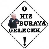 Sticker Masters O Kız Buraya Gelecek Sticker - 1
