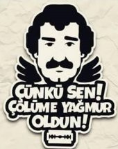 Sticker Masters Çünkü Sen çölüme yağmur oldun Sticker - 1