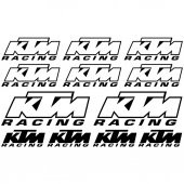 Sticker Masters Ktm Racing Sponsor Sticker Set - 1
