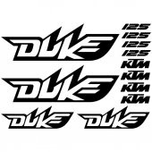 Sticker Masters Ktm 125 Duke Sticker Set - 1