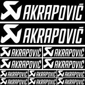 Sticker Masters Akrapovic Sponsor Set Sticker thumbnail 1