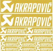 Sticker Masters Akrapovic Sponsor Set Sticker thumbnail 3