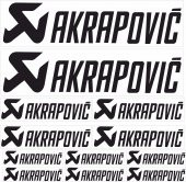 Sticker Masters Akrapovic Sponsor Set Sticker thumbnail 4