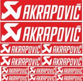 Sticker Masters Akrapovic Sponsor Set Sticker thumbnail 5
