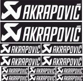 Sticker Masters Akrapovic Sponsor Set Sticker thumbnail 6