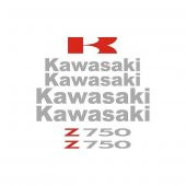 Sticker Masters Kawasaki Z750 Sticker Set - 1
