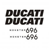 Sticker Masters Ducati 696 Sticker Set - 1