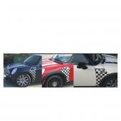 Sticker Masters Mini Cooper Checkmate Dama Sticker - 1