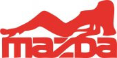 Sticker Masters Mazda Sexy Women Sticker thumbnail 2