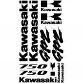 Sticker Masters Kawasaki GPZ 750 Sticker Set - 1