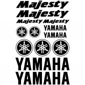 Sticker Masters Yamaha Majesty Sticker Set - 1