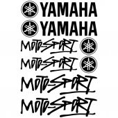 Sticker Masters Yamaha Moto-Sport Sticker Set - 1