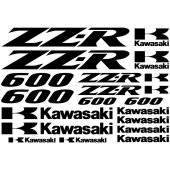 Sticker Masters Kawasaki Zz-r 600 Sticker Set - 1