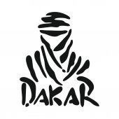 Sticker Master Dakar Sticker Etiket Çıkartma oto motor Araba Pc Bilgisayar 15 Cm Siyah - 1
