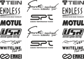 Sticker Masters Subaru Set Sticker 1 thumbnail 1