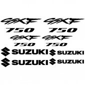 Sticker Masters Suzuki GsxF 750 Sticker Set - 1