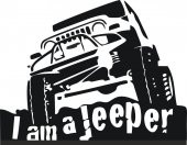 Sticker Masters I Am Jeeper Sticker thumbnail 1