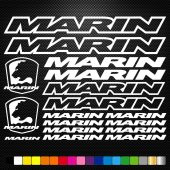Sticker Masters Marin Bisiklet Sticker Set Etiket - 1