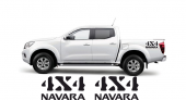 Sticker Masters Nissan Navara 4x4 Sticker Set - 1