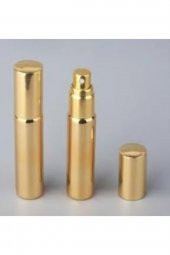 Cep Parfüm Ve Kolonya Şişesi Doldurulabilir Boş Şişe Gold Renk 10 ml Sprey Parfüm Şişesi - 3